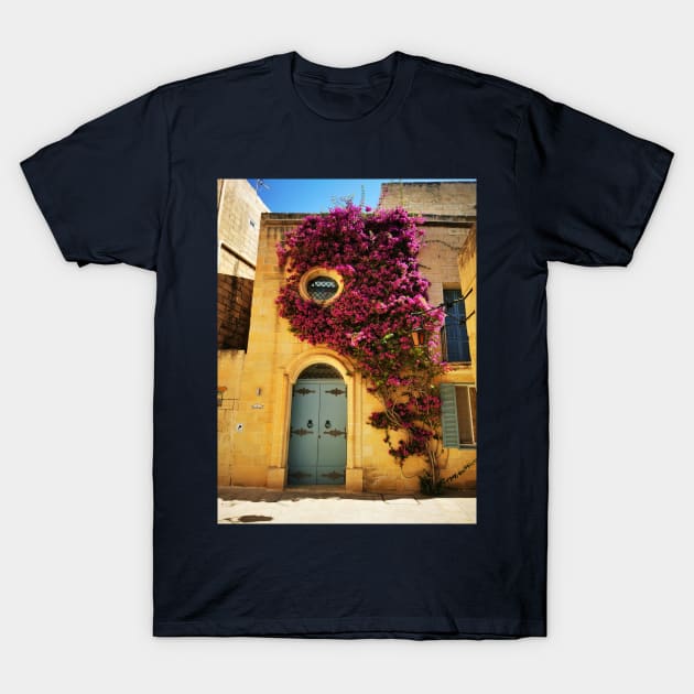 Silent city in bloom T-Shirt by ellaine13